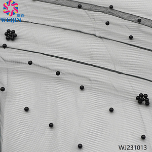 Nuovo 100% personalizzato in maglia rinforzata con flash in poliestere tulle tessuto a maglia tessuto a maglia abbigliamento casual abito casual - Product Image 5