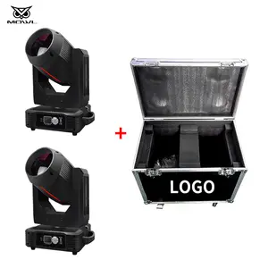 Mowl Stage Light 2 Stück High Power 350W 17r 380 W 20r Sky Sharpy Beam 350 380 W Lampe Moving Head Light Pack mit Flight case