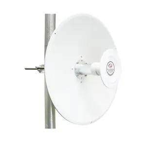 6GHz 25dBi 1ft MIMO पकवान वाईफ़ाई 6e ubnt रॉकेट m5 और एसी के लिए एंटीना PowerBeam LiteBeam