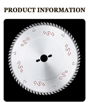 Lame de scie à dents adaptatives en carbure soudée au laser WRZ HF009 405 mm (160T) de qualité industrielle pour la coupe du bois avec finition au nitride