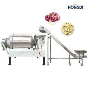 Equipo Industrial Automático para Mezclar Polvo Alimentario con Mezclador de Tambor Rotatorio y Cinta Transportadora, Marca HONGDI - Product Image 2