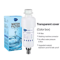 Machine à laver entrée avant purificateur d'eau robinet PP coton filtre de douche