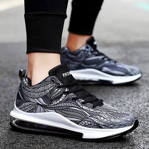 Chaussures de Sport à <span class=keywords><strong>semelle</strong></span> d'air pour hommes, baskets de course, de Sport, rouges et colorées, grande taille - Product Image 3