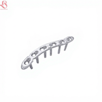 BISONS WHOLESALE Plaques claviculaires vétérinaires 3,5 mm 7 trous 20 pièces en acier inoxydable certifiées CE Garantie 1 an