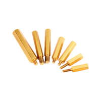 M2 M2.5 M3 M4 M5 M6 Goujons hexagonaux en laiton Hex Male Female Standoff Motherboard Spacer fileté PCB Standoff Spacer