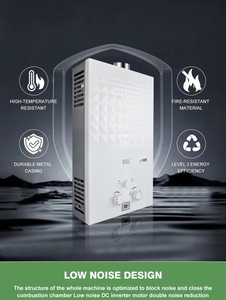 <span class=keywords><strong>Chauffe</strong></span>-<span class=keywords><strong>eau</strong></span> à <span class=keywords><strong>gaz</strong></span> <span class=keywords><strong>instantané</strong></span> électrique 6L-14L NG GPL avec échangeur <span class=keywords><strong>de</strong></span> chaleur en cuivre Type <span class=keywords><strong>de</strong></span> conduit <span class=keywords><strong>de</strong></span> fumée ouvert pour l'extérieur, la maison et le camping-car - Product Image 3