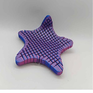 Figurine d'étoile de mer imprimée en 3D, modèle articulé de créature marine, bras flexibles, jouet sensoriel anti-stress, décoration de bureau, cadeau de collection pour enfants - Product Image 4