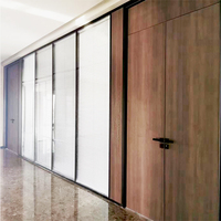 Cloison de séparation en aluminium personnalisée, cloisons amovibles, panneau en verre, prix, cloison modulaire en métal, séparateur de bureau