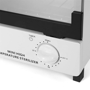 110V 12L Mini High Temperature Heat <b>Metal</b> Tool Cleaning Cabinet Timer Cleaner Box - Product Image 3