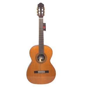 Guitare classique en bois massif de 36 pouces, personnalisée en usine, avec placage et dos en pin rouge AA pour une qualité sonore exceptionnelle - Product Image 4