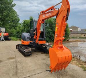 Hitachi Zaxis 55U Japon utilisé 5.5 tonnes Hitachi Zx55U Mini pelle pelle sur chenilles en caoutchouc à vendre - Product Image 4