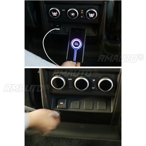 อะแดปเตอร์แปลง USB/C Type จากแบบมีสายเป็นไร้สายสำหรับคอนโซลกลาง สำหรับรถยนต์แลนด์โรเวอร์ ดีเฟนเดอร์ ปี 2020-2023 อุปกรณ์ตกแต่งรถยนต์ - Product Image 4