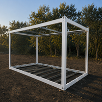 Structure en acier galvanisé pour maison préfabriquée, directement de l'usine, pour bureaux portables, maisons et projets de construction en Australie