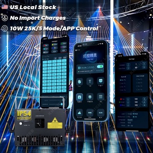 Chúng tôi Chứng Khoán đám cưới IOS <span class=keywords><strong>Android</strong></span> ứng dụng điện thoại điều khiển 10W 25kpps <span class=keywords><strong>DMX</strong></span> ilda hoạt hình ánh sáng laser hiển thị - Product Image 6