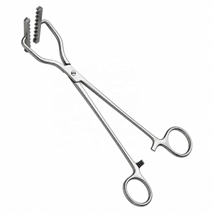 Pince manuelle en acier inoxydable pour la manipulation de fils de sac à main, porte-aiguille chirurgical pour procédures cliniques - Product Image 1