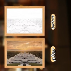 New Arrival China Factory Price Table Lampanime Led <b>Painting</b> - Product Image 4
