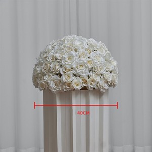 New Large-sized Pure Rose Balls Wedding Table Artificial Flower Display <b>windows</b> Exhibition halls Racks Decorative Flower Balls - Product Image 3