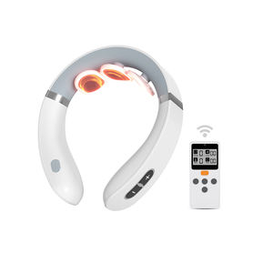 Cuidado DE LA SALUD Cuello cevial Productos de masaje TENS Pulso Aliviar el dolor Tejido profundo Shiatsu Vibración Cuello Hombro Masajeador con calor - Product Image 1