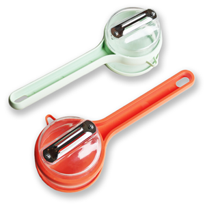 Pelador de Melón Innovador y Portátil, Cuchilla de Acero Inoxidable, Pelador de Frutas y Verduras con Mango Ergonómico, Utensilio de Cocina para Agua - Product Image 1