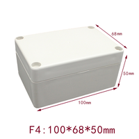 100*68*50 IP65 scatola di giunzione elettronica di plastica impermeabile