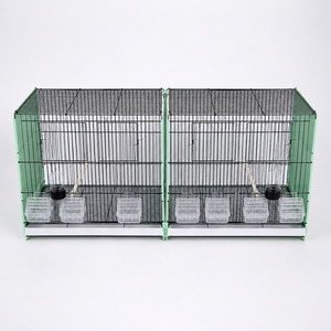 Grande cage d'élevage à vendre, cage à oiseaux multi-niveaux mobile et modulable pour agapornis - Product Image 5