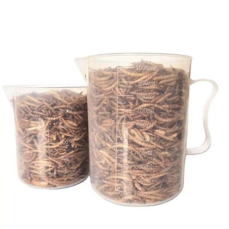 Pet Food Factory Birds Food 100g 200g 500g 1000g bulk packing Label Private OEM Dried Mealworm