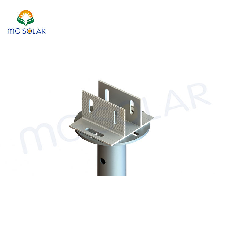 Aluminum Ground Mount Solar Racking Systems PV Ground Mounting System ...