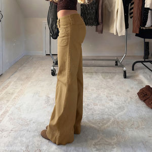 Jeans de Pierna Recta Color Caqui para Mujer, Pantalones Casuales de Mezclilla, Estilo Y2K, Pantalones Largos de Moda para Dama - Product Image 3