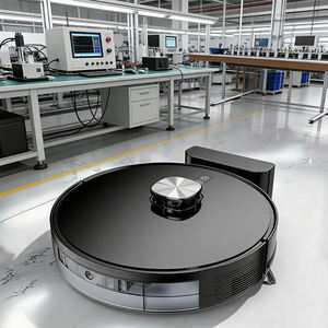 หุ่นยนต์ดูดฝุ่น Geerlepol V8 LDS Slam Navigation พร้อมระบบนำทางอัจฉริยะ แรงดูด 3500Pa แผนที่อัจฉริยะ ใช้งานได้นาน 91-120 นาที รองรับ Alexa ใช้ได้กับพรม ขนสัตว์เลี้ยง และในโรงรถ - Product Image 1