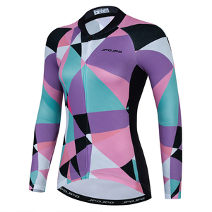 Femmes à manches longues respirant descente cyclisme maillot vtt tout-terrain <span class=keywords><strong>moto</strong></span> vêtements de sport VTT vélo vêtements - Product Image 2