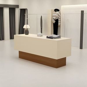 Office Furniture Desk Tables Set Oficina Scrivania Rezeption Modern Front Desk <b>Reception</b> Desk Beauty Salon - Product Image 1