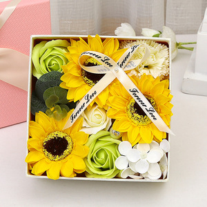 Scatole di Rose personalizzate grandi 30Cm <span class=keywords><strong>X</strong></span> 30Cm scatole di lusso per fiori fiori quadrati - Product Image 4