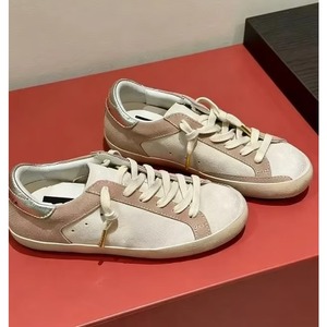 Chaussures décontractées rétro en cuir d'agneau haut de gamme avec un aspect vieilli et salissant, doublure en cuir véritable, chaussures de basket-ball pour hommes - Product Image 2