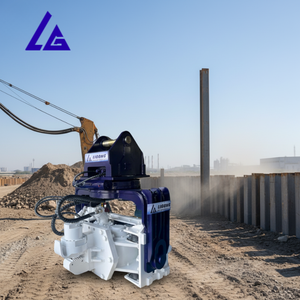 360 Degree Rotating <strong>Hydraulic</strong> Piling <strong>Machine</strong> for Port Railway Road Construction and <strong>Pile</strong> Driving - Product Image 2