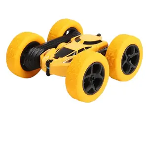 Toy Remote Car 2.4g Stunt Drift Buggy Double-sided Remote Control Roll Mini High Speed Cars 360 Degree Flip Kids Robot