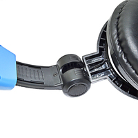 Casque de jeu pliable et réglable avec micro filaire, grandes oreillettes souples, réduction de bruit ENC, transducteur hybride, interface 3,5 mm pour