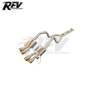 Silenciador de Escape con Válvula de Acero Inoxidable Pulido Tipo Espejo REV para Chevrolet <span class=keywords><strong>Corvette</strong></span> <span class=keywords><strong>C7</strong></span> Stingray/Z06/Z51/<span class=keywords><strong>ZR1</strong></span> 6.2L 2014- - Product Image 3