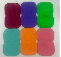 Boîtes à goûter en acier inoxydable à 2 compartiments avec couvercles, contenants réutilisables pour goûter, accessoires pour boîte à lunch