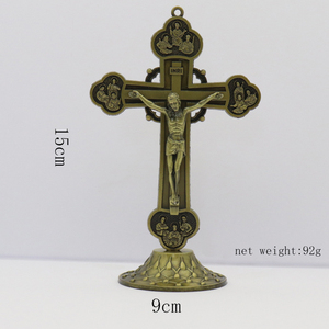 Regalo de ornamento para el hogar y la Oficina, Estatua de la religión católica de pie, Cruz de 12 apóstoles - Product Image 2