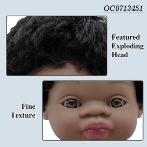 14 <strong>Silicone</strong> Model Reborn Baby Black Real Dolls Soft <strong>Silicone</strong> Girl - Product Image 3