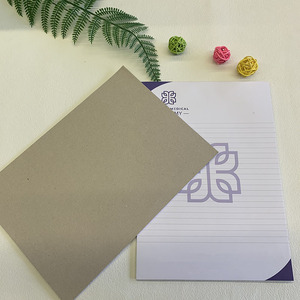 Biểu tượng tùy chỉnh in Loose-Leaf mang nhãn hiệu công ty khách sạn Cai Trị A4 tùy chỉnh Memo Pad 80gsm giấy notepad - Product Image 4