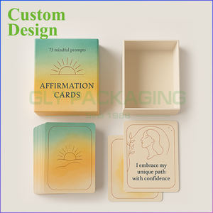 Cartes d'affirmation personnalisées pour l'auto-soin <span class=keywords><strong>de</strong></span> la <span class=keywords><strong>santé</strong></span> mentale Pensée positive Gratitude et soutien motivationnel - Product Image 1