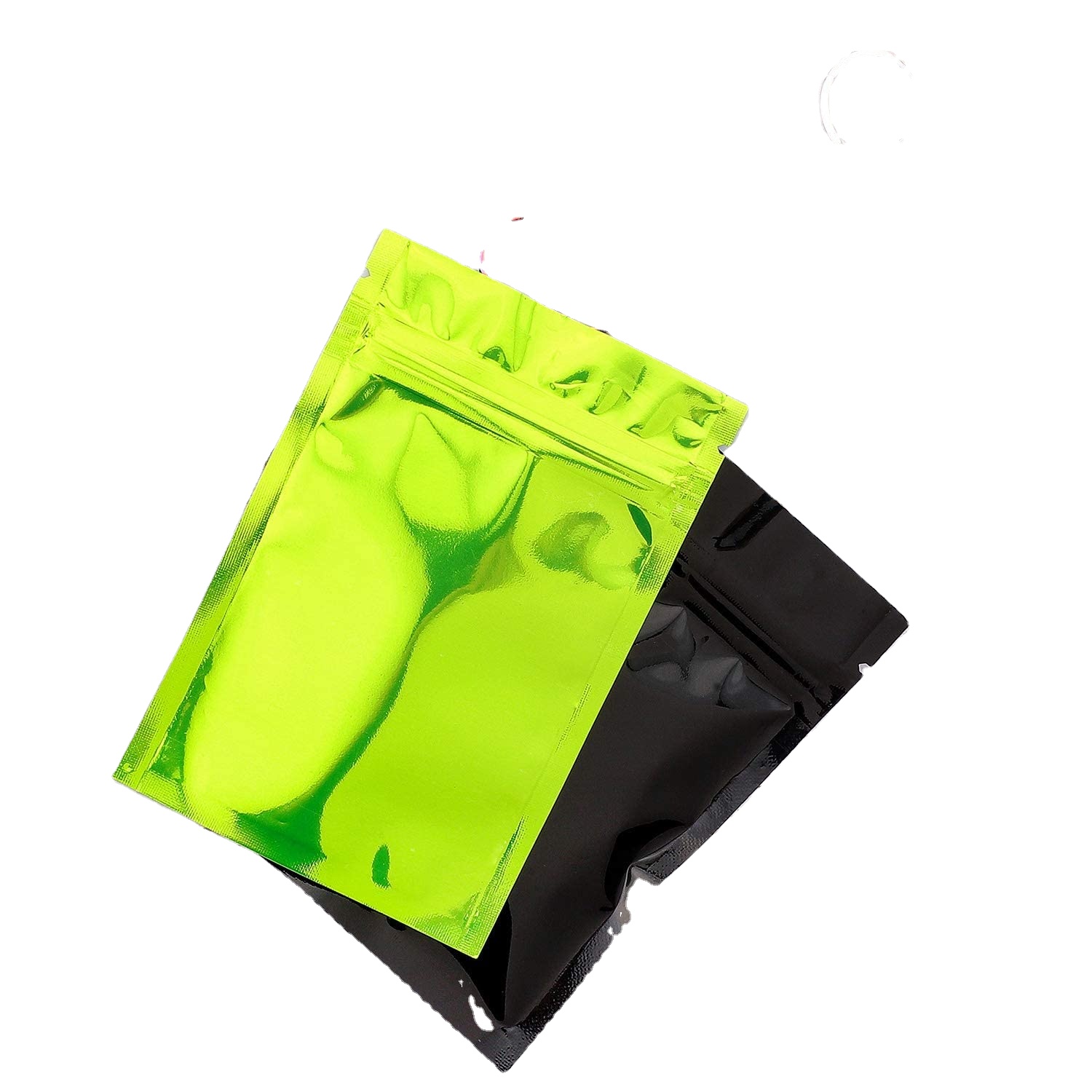 Custom Polyester Film Packaging Bag Resealable Bag Double Sided Color Deodorant Bag for Food Storage Small Business