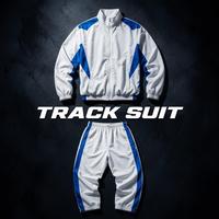 Conjunto Deportivo para Hombre, Tela de Alto Rendimiento, Paneles en Contraste, Cuello Alto, Cierre Completo, Transpirable, Ligero, Secado Rápido, Logotipo Personalizado, OEM, ODM
