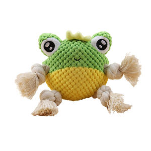 Juguete de peluche de perro único de oso duradero de Venta caliente con cuerda indestructible y elegante - Product Image 6