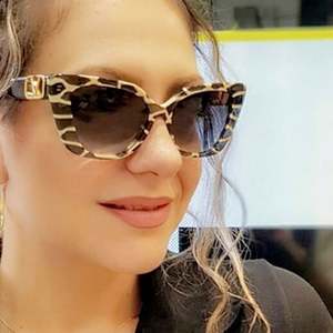 Nuevas Gafas de Sol de Moda Vintage 2020 para Hombre y Mujer, Montura Grande, Degradado, UV400, Ojo de Gato Negro - Product Image 1