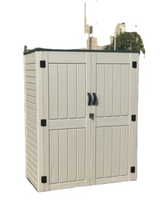 Abri <span class=keywords><strong>de</strong></span> rangement vertical parfait pour ranger les meubles <span class=keywords><strong>de</strong></span> patio, les accessoires d'outils <span class=keywords><strong>de</strong></span> <span class=keywords><strong>jardin</strong></span>, le vélo, les chaises <span class=keywords><strong>de</strong></span> plage et la <span class=keywords><strong>tondeuse</strong></span> à gazon - Product Image 3