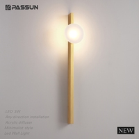 Applique murale LED en aluminium, luminaire de luxe, applique murale fantaisie
