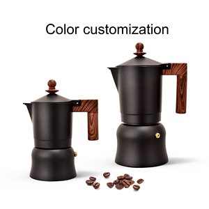 3/6 tazas Cafetera italiana de aluminio Mini Espresso <span class=keywords><strong>Cafetería</strong></span> Cafetera portátil Express <span class=keywords><strong>Moka</strong></span> Pot - Product Image 5