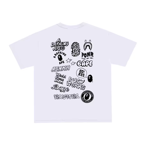 T-shirt décontracté et sportif pour homme, style chinois, 100 % coton tricoté, coupe classique, nouvelle version 1.4, tendance et mode - Product Image 5